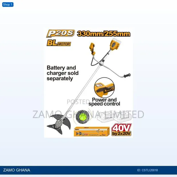 Cordless String Trimmer and Brush - Cstli20018 · Photo 1