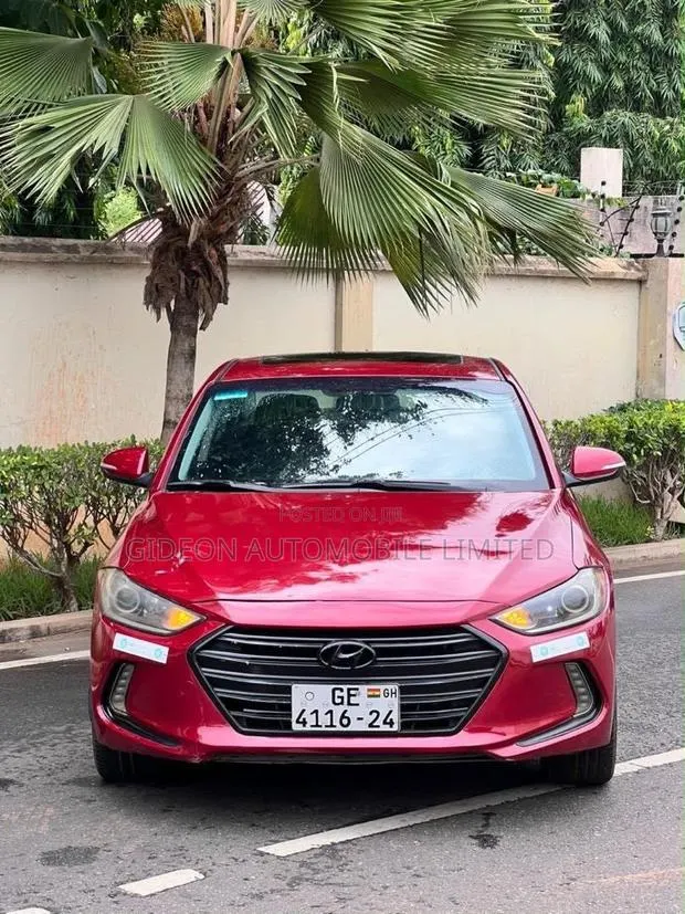 Hyundai Elantra Limited Sedan FWD (2.0L 4cyl 6A) 2017 Red · Photo 1