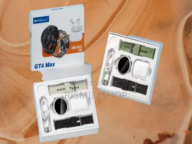 Sinclu Gt4 Max Smartwatch & TWS Earphones Combo · Photo 1