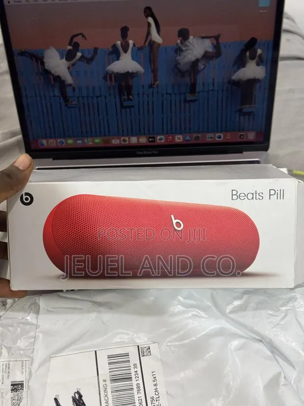 Beats Pill Wireless Bluetooth Speaker (Latest Model) - (Statement Red)