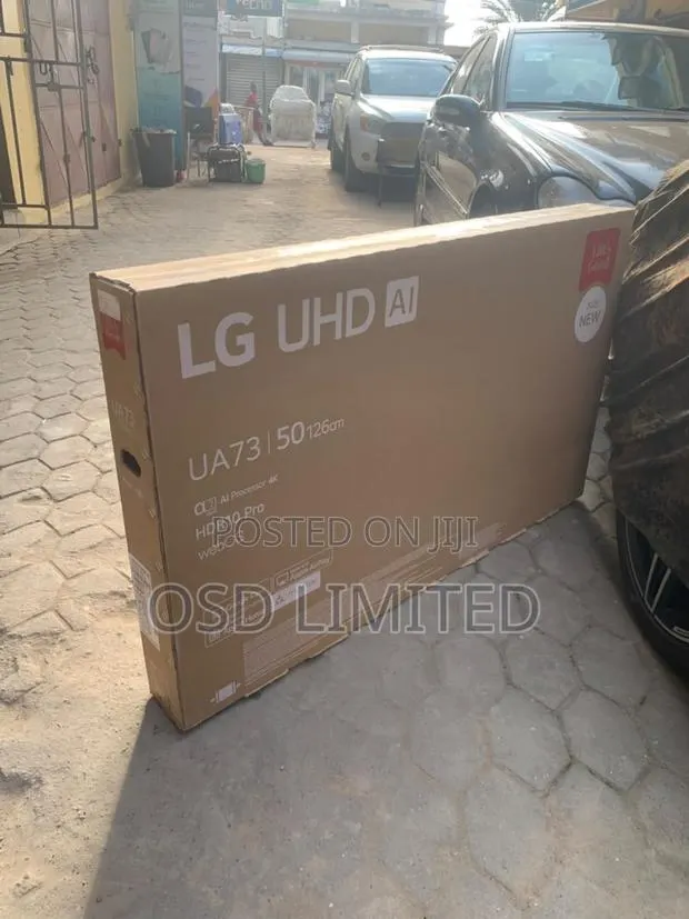 Factory Sealed LG 50" Ultra HD TV · Photo 1