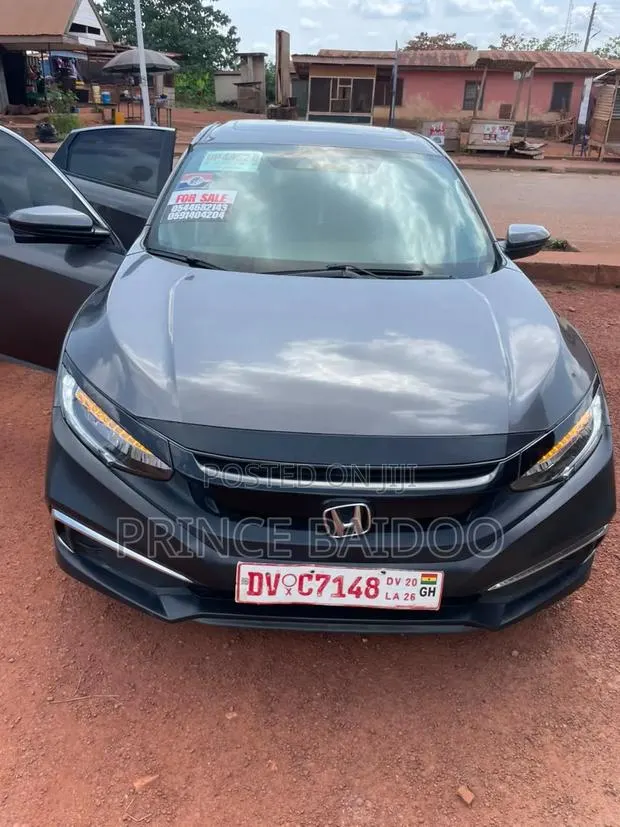 Honda Civic Sport Sedan 2019 Gray · Photo 1