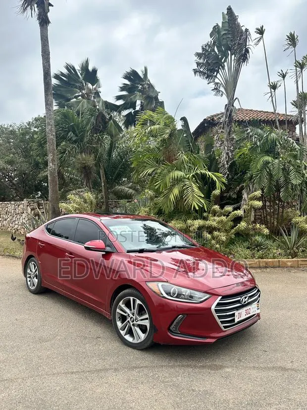 Hyundai Elantra Limited Sedan FWD (2.0L 4cyl 6A) 2017 Red · Photo 1