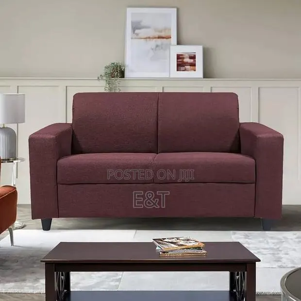 Wine Red Sofa 2 in 1 · Photo 1