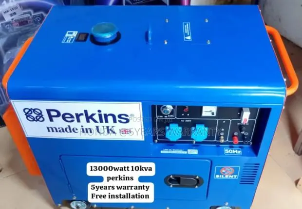 Energy for a Better Tomorrow Perkins Generator 10kva 13000w · Photo 1