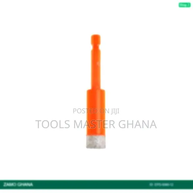 Electro Plated Drill 50/60mesh 12mm Orange Ref.120418-00 - Epd-5060-12 · Photo 1