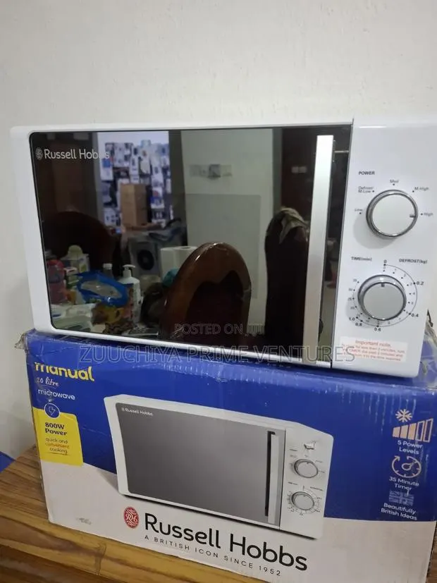 Russell Hobbs 20.l White Compact Microwave From Uk · Photo 1