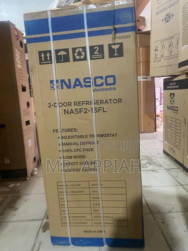Sleek Design Nasco 112L Top Mount Freezer Fridge(NASF2-13FL)Gray · Photo 1