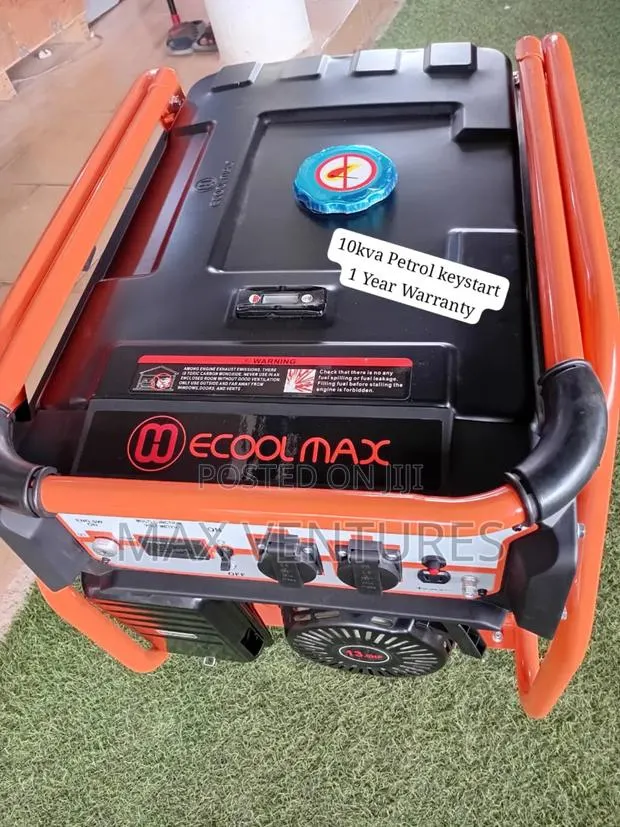Ecoolmax 10kva Generator – Light Up Anytime · Photo 1