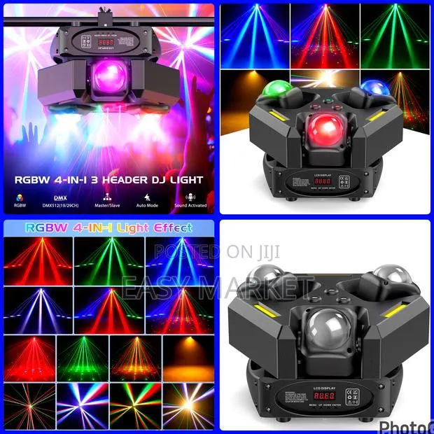 Four Heads Stage Light · Photo 1