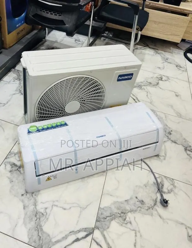 Sleek Design Nasco 1.5hp Air Conditioner(Dual Inverter) White · Photo 1
