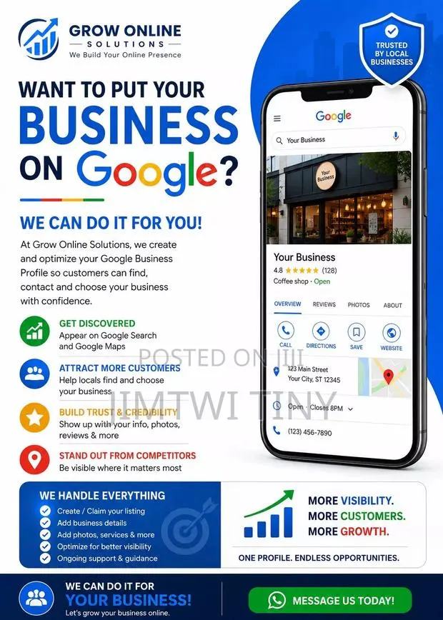 Want to Put Your Business on Google · Photo 1
