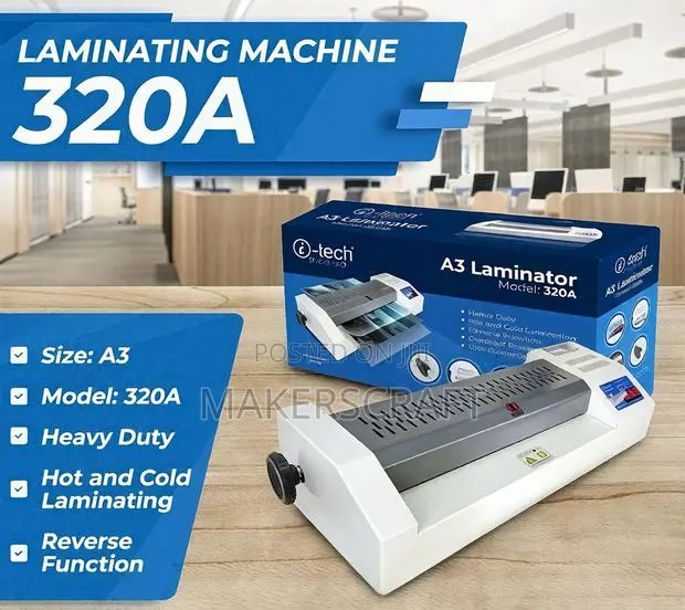 A3 Laminating Machine, Hot/Cold · Photo 2