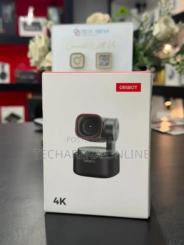 OBSBOT Tinny 3 AI- Powered PTZ 4K Webcam · Photo 1