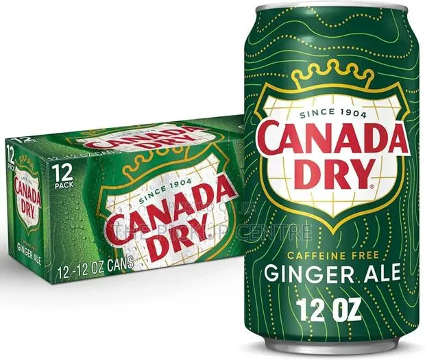Canada Dry Ginger Ale Soda, 12 Fl Oz Cans, 12 Pack · Photo 1