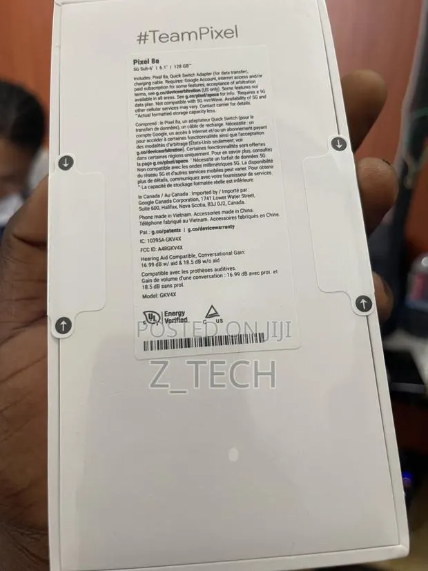 New Google Pixel 8a 128 GB Black · Photo 1