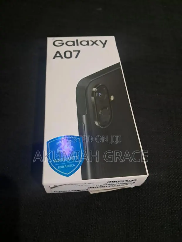 New Samsung Galaxy A07 128 GB Black · Photo 1