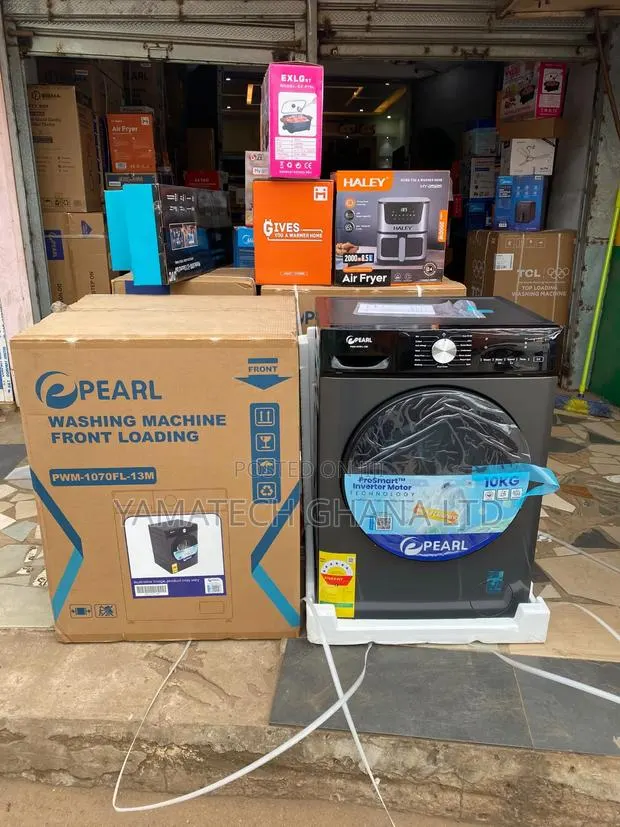 Pearl 10kg Inverter Front Load Fully Automatic Washing Machine · Photo 1