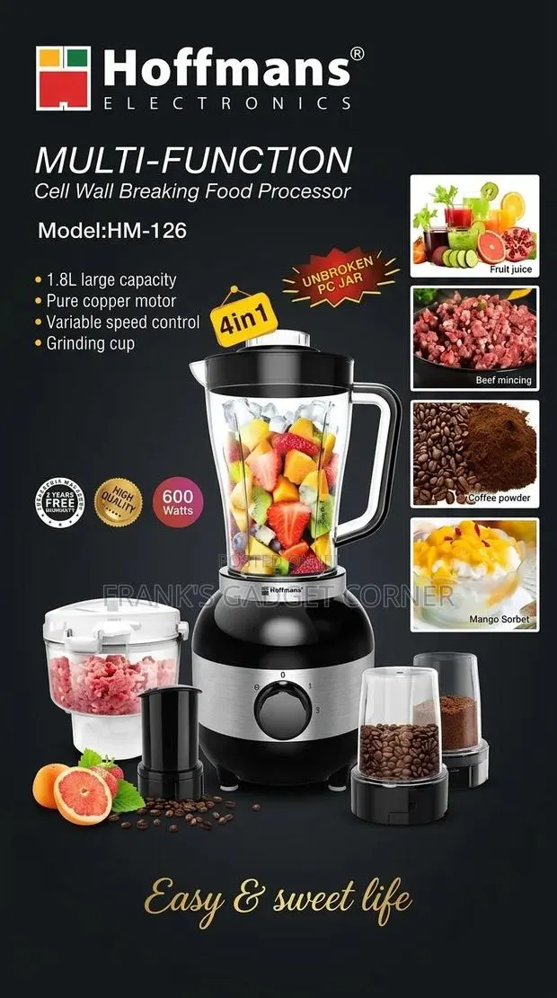 Hoffmans 4-in-1 Multi-Function Blender · Photo 1