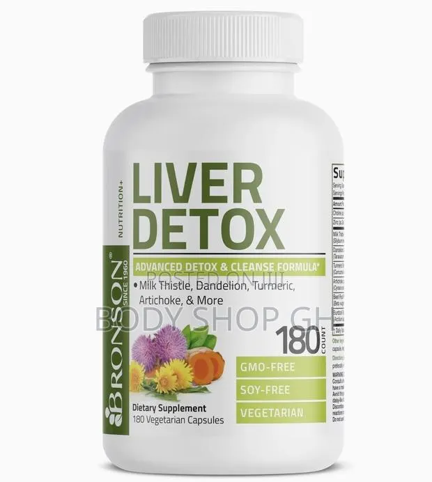 Advanced Liver Detox - Milk Thistle, Dandelion, Turmeric, Artichoke · Photo 1