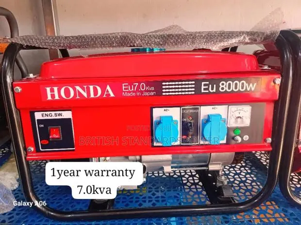 Efficient Fuel Economy 7.0kva Petrol Generator · Photo 1