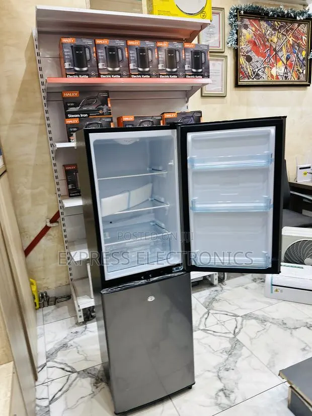Lovely New Dark Grey Bottom Freezer Double Nasco Nasd2-20fl · Photo 1