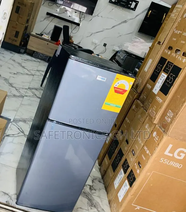 Recommending Best 112L << Nasco Nasf2-13fl Grey 2 Doors Fridge · Photo 1