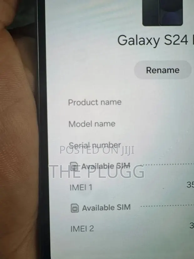 Samsung Galaxy S24 FE 128 GB Black · Photo 1
