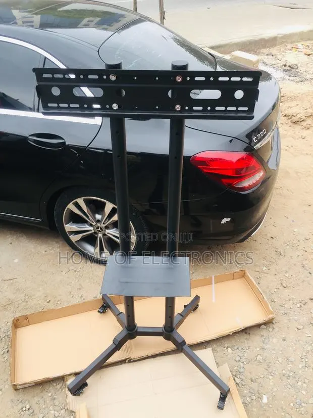 Very Simple to Fix Mobile Trolley TV Stand With Wheels(32-70 · Photo 1