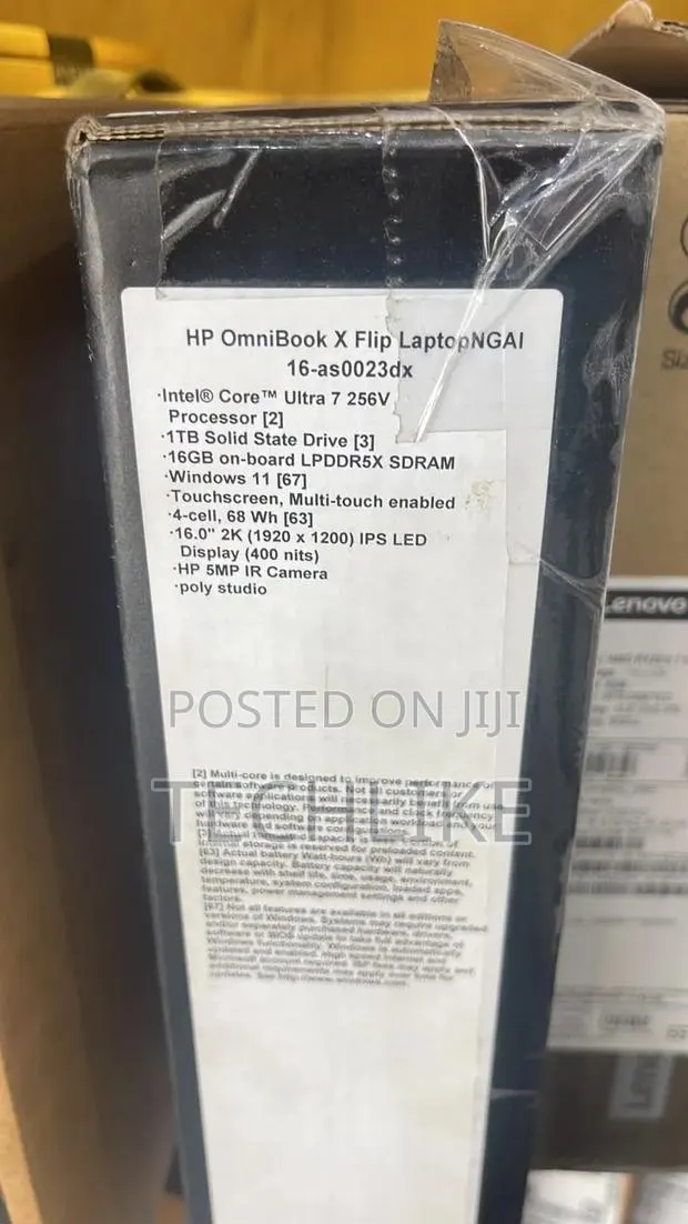 New Laptop HP OmniBook X Flip 14" 16GB Intel Core Ultra 7 SSD 1T · Photo 4