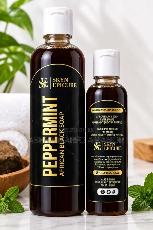 Peppermint African Black Soap · Photo 1