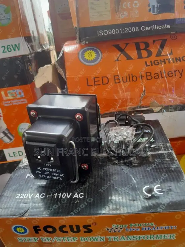 500watt 110V Stepdown Transformer · Photo 1