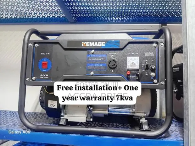 Energypower System Generator 7kva Petrol Kemage Genset · Photo 1