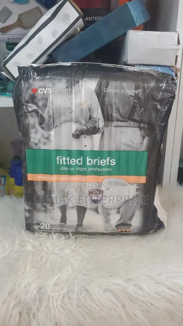 CVS Health Fitted Briefs With Maximum Absorbency for Day or Night. · Photo 2