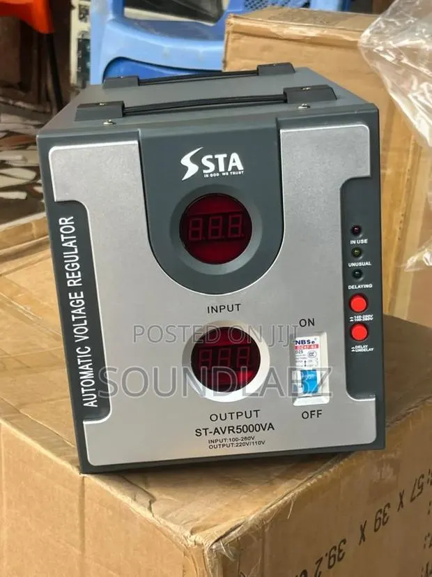 Ssta St-avr5000va Automatic Voltage Regulato · Photo 1
