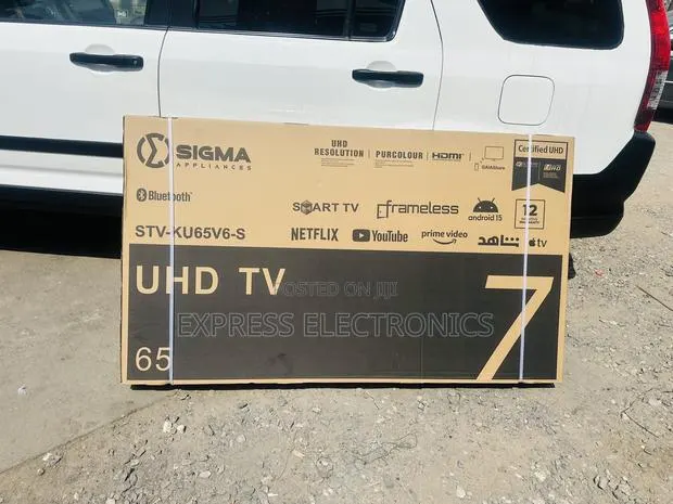 Hot Deal Uhd Smart Android Sig-Ku65v6-S. 65” Sigma · Photo 1