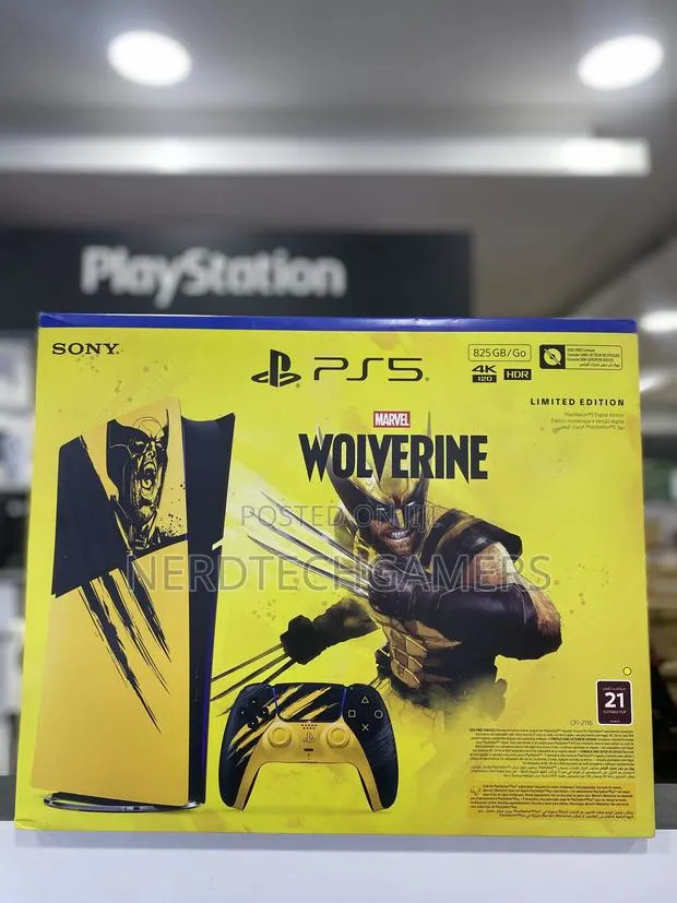 Ps5 Console Limited Edition Wolverine · Photo 1