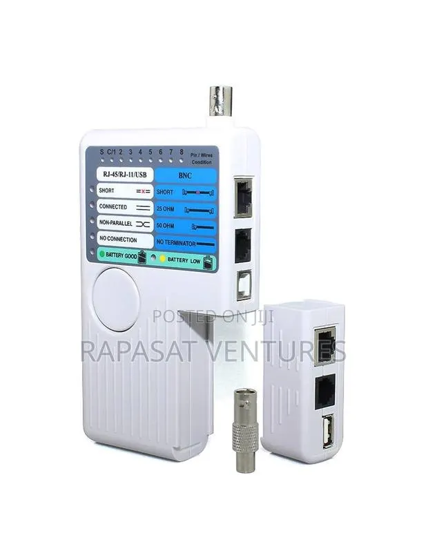 Remote Cable Tester Rj11 Rj45 Usb BNC · Photo 1
