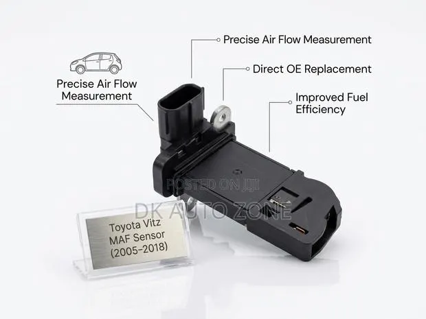 Toyota Vitz Mass Air Flow (MAF) Sensor 2005–2018 · Photo 1
