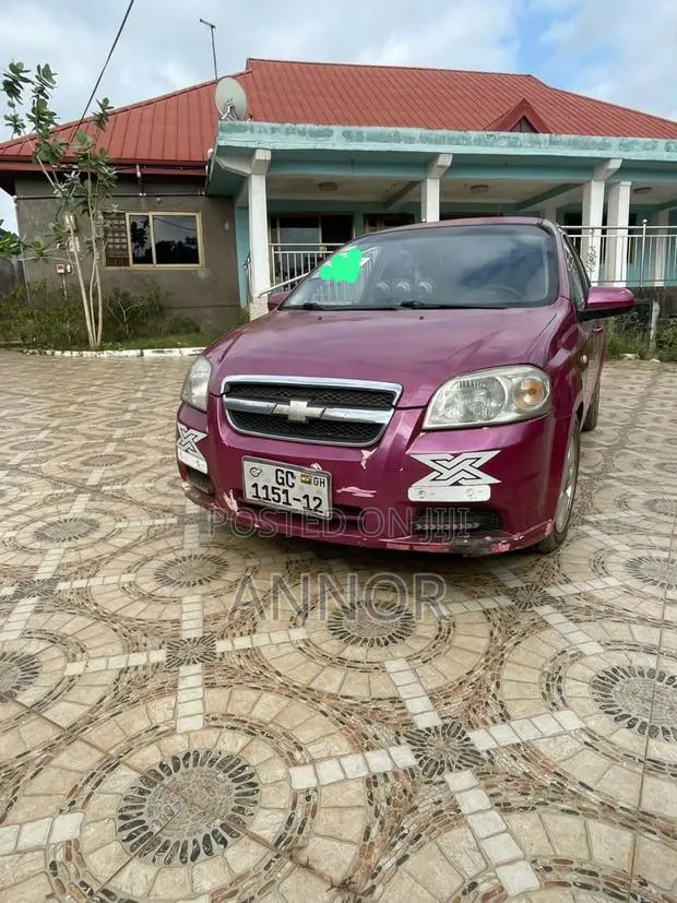 Chevrolet Aveo 1.4 Automatic 2012 Pink · Photo 1