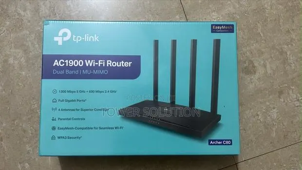 Tp Link Archer C80 Ac1900 Wifi Router · Photo 1
