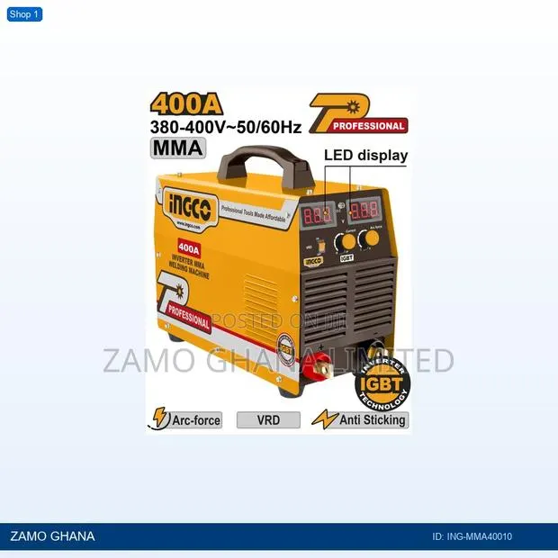 Inverter Mma Welding - Ing-Mma40010 · Photo 1