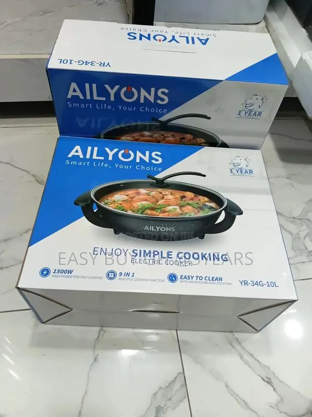Ailyons Nature Fresh 10L Electic Cooker · Photo 1