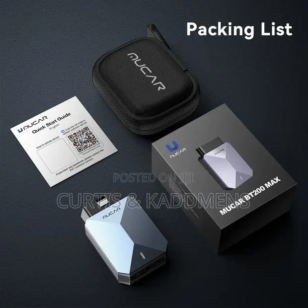 Mucar BT200 Max Bluetooth OBD2 Diagnostic Scanner Free Lifetime Update