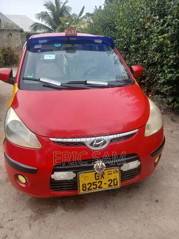 Hyundai I10 2008 Red · Photo 1