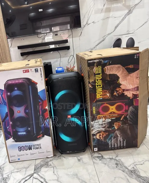 Sleek JBL Party Box 710 Wireless Speaker(Black)800watt. · Photo 1