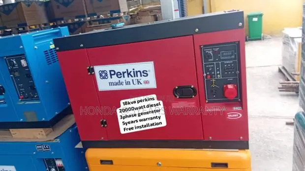 Electric Vibe Perkins 18kva 20000watt 3phase Generator 18kva · Photo 1