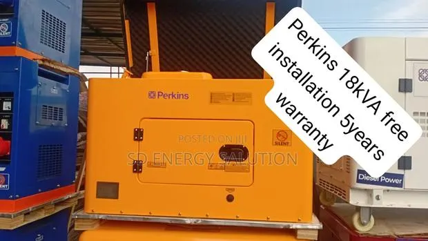 Heavy-Duty Perkins 18kva Diesel Generator for Commercial Use · Photo 1