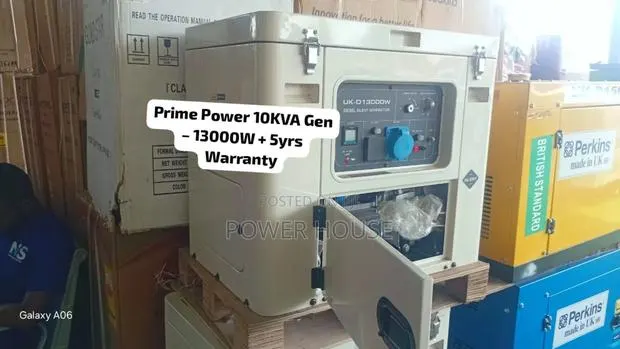 Efficient Heavy Duty Uk-D 10kva Generator 13000w – 10kva Rated 5yrs · Photo 1