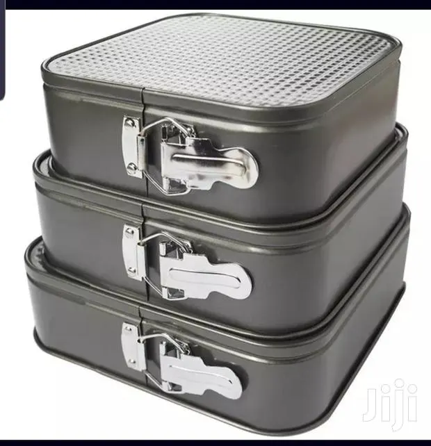 5pcs Square Cake Tins · Photo 1
